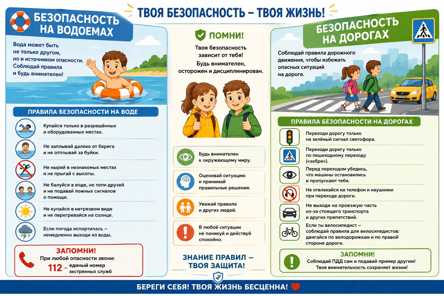 Твоя безопасность - твоя жизнь!